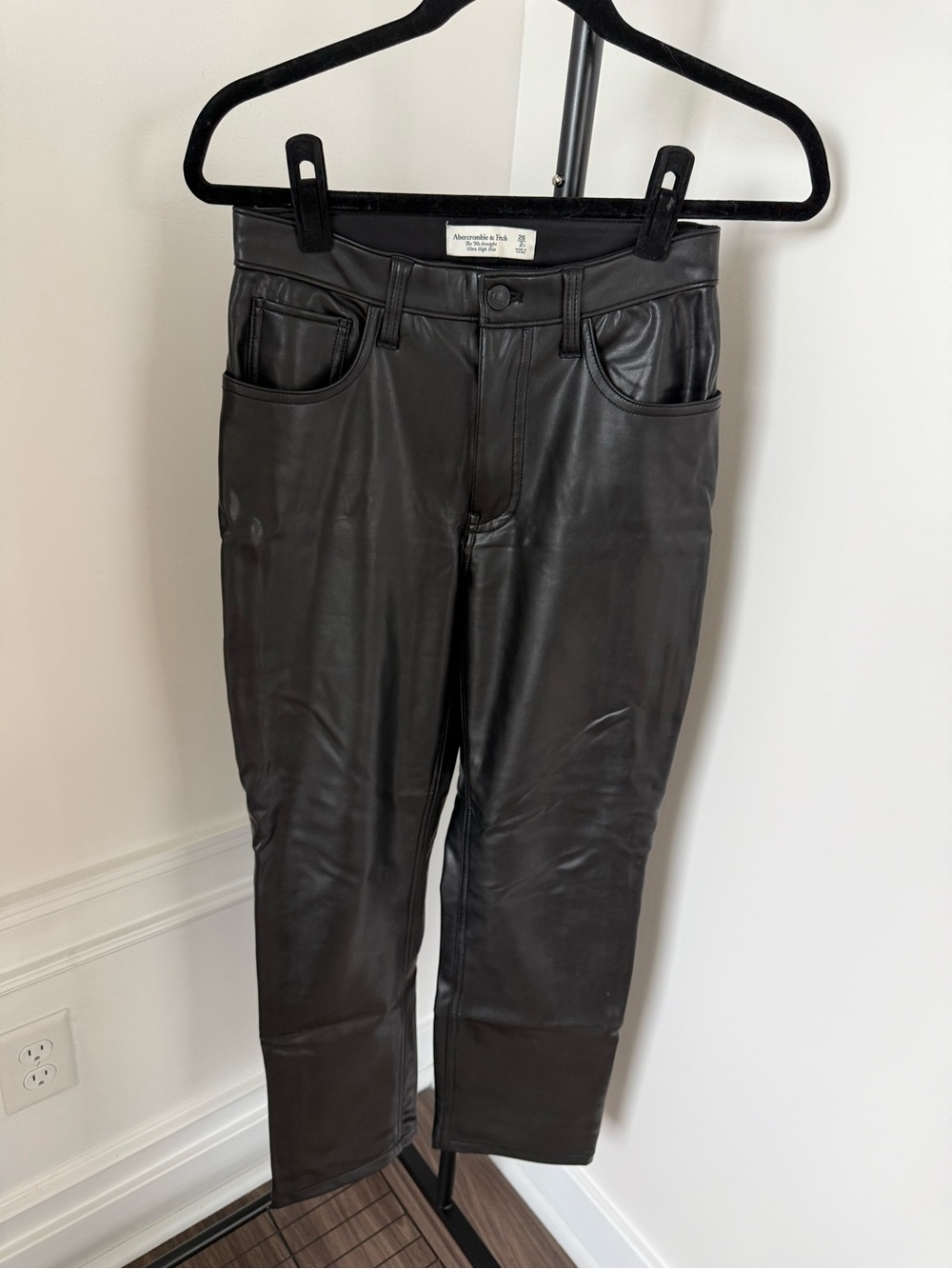 Abercrombie Leather Pants